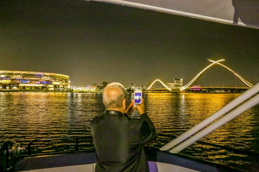 Perth: Swan River Dinner Cruise - The buffet: plentiful, varied, and practical