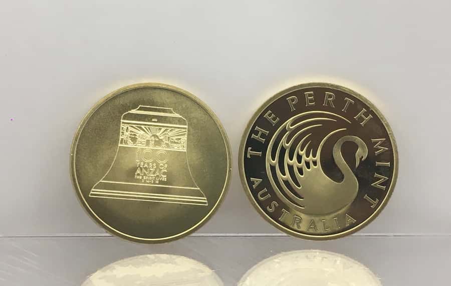 Perth: The Premium Anzac Bell Tour at the Bell Tower - The medallion, certificate, and free engraving