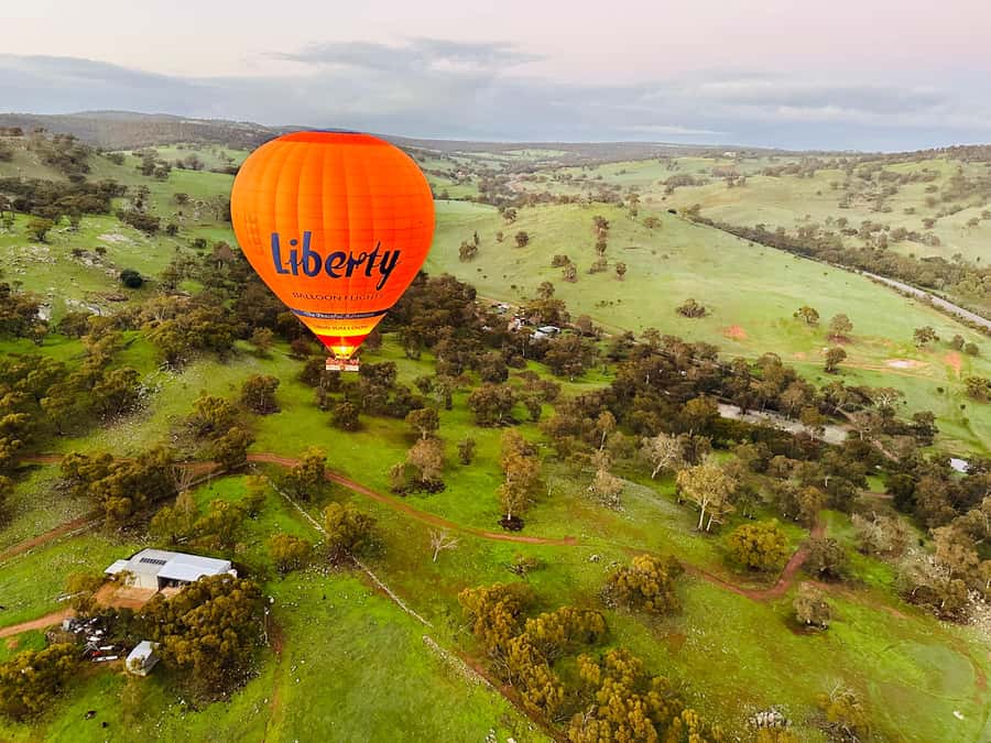 Perth to Northam: Balloon flight including shuttle bus - Key points before you book