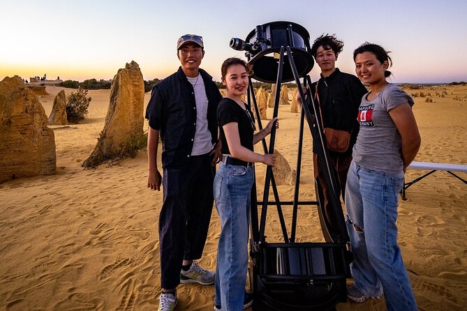 Pinnacles Desert Sunset Dinner and Stargazing Tour - Nilgen Reserve or Hangover Bay