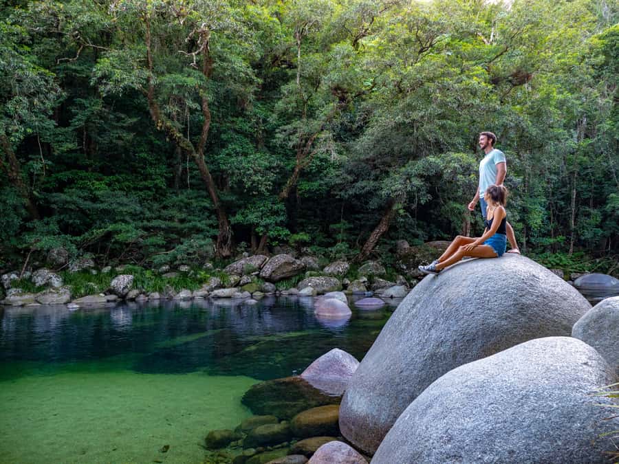 Port Douglas: Daintree Rainforest and Cape Tribulation Tour - Mossman Gorge and the first rainforest walk