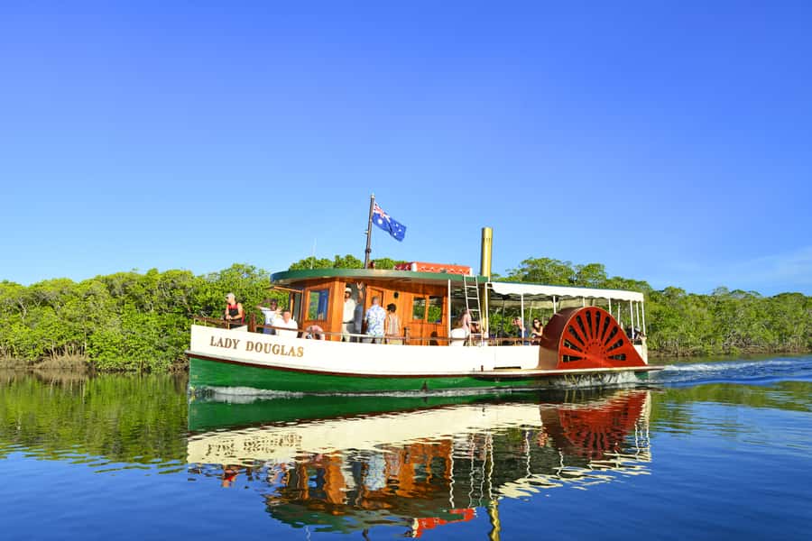 Port Douglas: River Cruise, Crocodile Spotting, Drink/ Snack - Searching for saltwater crocodiles