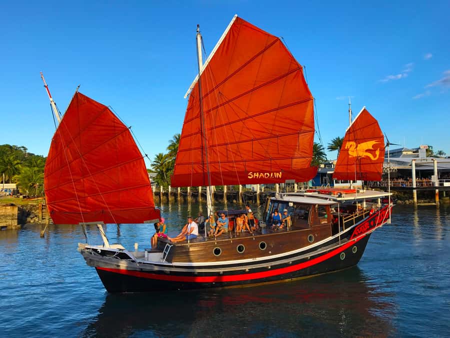 Port Douglas: Shaolin Seafood Lunch Sail, with Fresh Prawns - What you eat during the 90 minutes