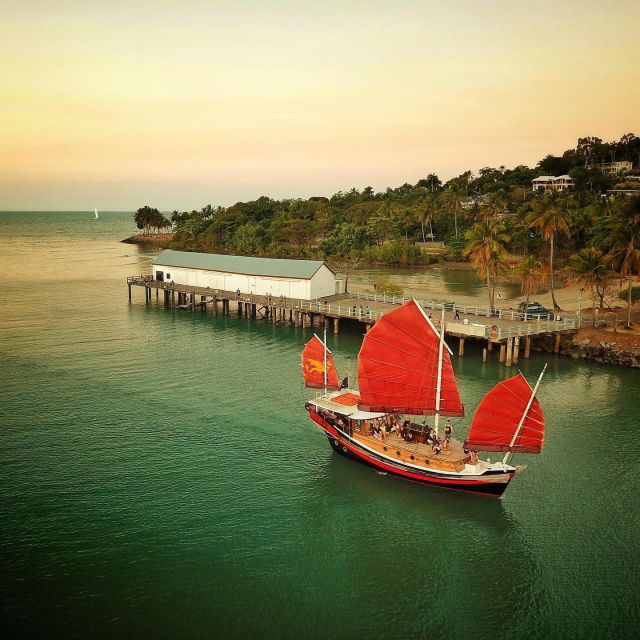 Port Douglas: Sunset Cruise on a Chinese Shaolin Junk Ship - The sunset depends on the sky
