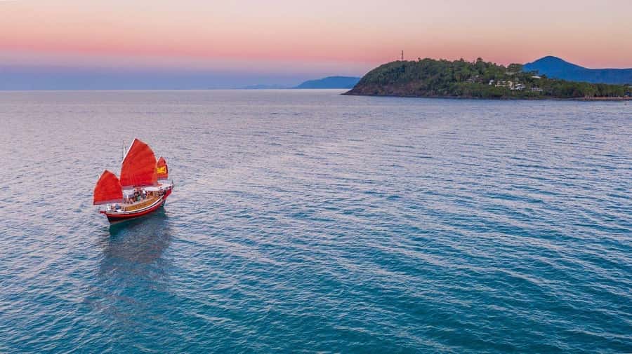Port Douglas: Sunset Cruise on a Chinese Shaolin Junk Ship - Wildlife sightings are possible extras