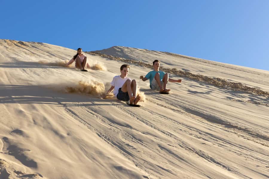 Port Stephens: Unlimited Sandboarding & 4WD Sand Dune Tour - Getting your first sandboard run right