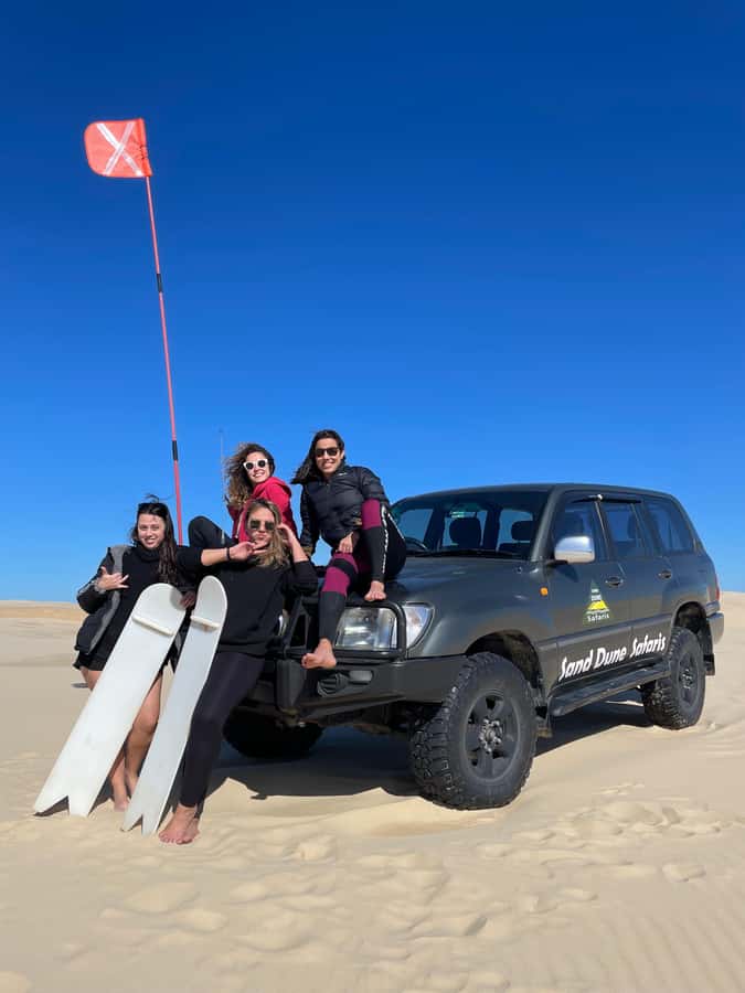 Port Stephens: Unlimited Sandboarding with 4WD Dune Transfer - Who will enjoy this most?