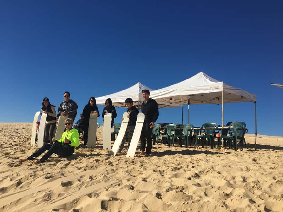 Port Stephens: Unlimited Sandboarding with 4WD Dune Transfer - Choosing a hill that matches your confidence