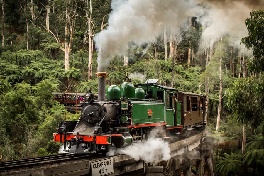 Puffing Billy Railway: Heritage Steam Train Journey - Choosing your route from Belgrave or Lakeside