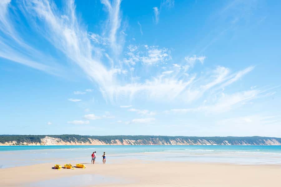 Rainbow Beach: 4WD Beach Drive Adventure and Surf Lesson - Key points about the Rainbow Beach surf trip