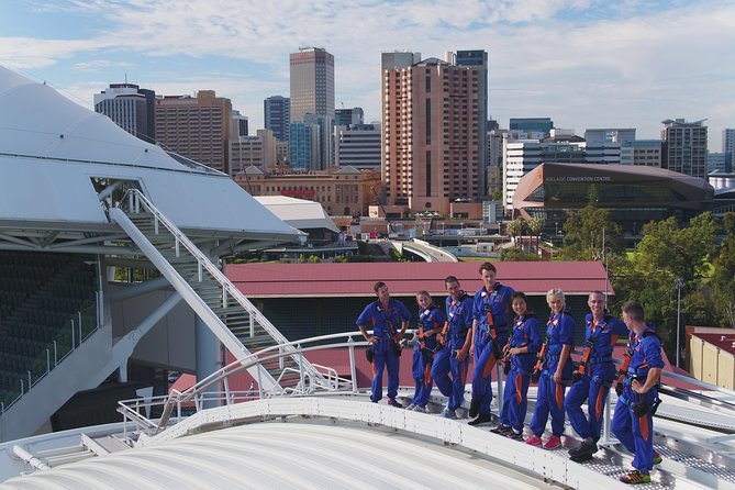 RoofClimb Adelaide Oval Experience - Safety rules, clothing, and physical requirements