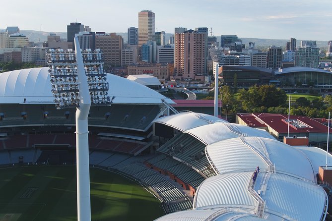 RoofClimb Adelaide Oval Experience - Cameras are not allowed, so plan your memories
