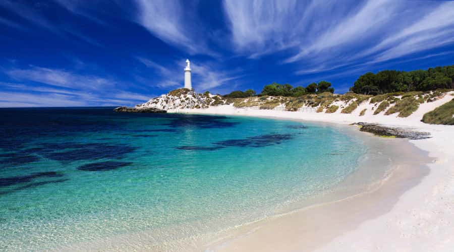 Rottnest Island: Grand Bus and Train Tour with Lunch - The bus circuit: beaches, woodland, and salt lakes