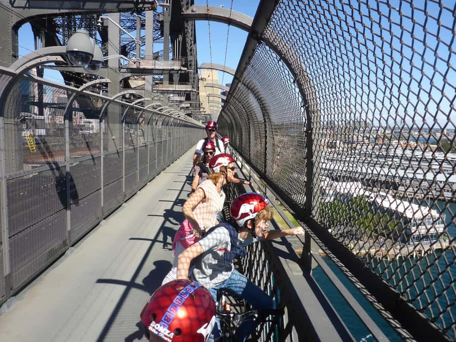 Scenic Sydney Harbour Bridge Bicycle Ride - Returning across the bridge and seeing more of Sydney