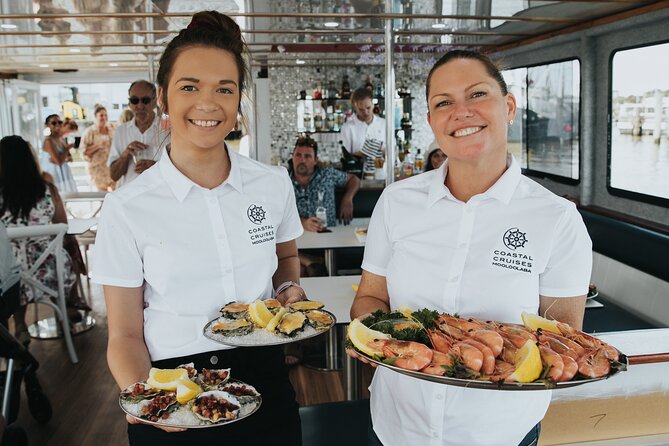 Seafood Lunch Cruise - Lunch choices: fish, calamari, prawns, or a burger