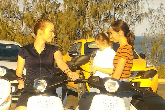 Self Guided Agnes to 1770 Scooter Hire - Learning the scooter before the road