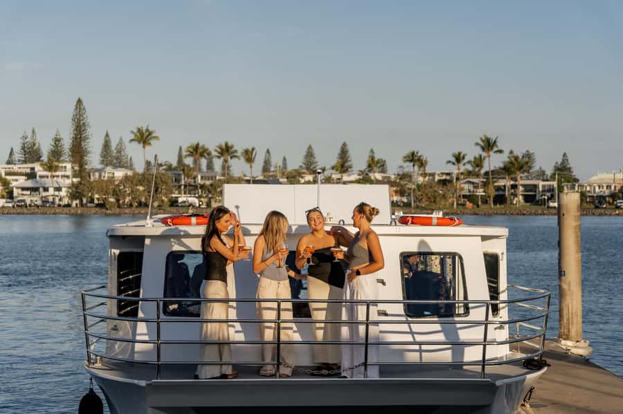 Sunshine Coast: Mooloolaba River Sunset Cruise - Starting at The Wharf Mooloolaba