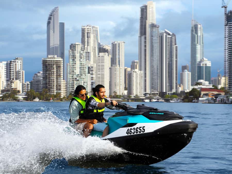Surfers Paradise: 1-Hour Jet Ski Tour - From Surfers Paradise rivers to the Broadwater