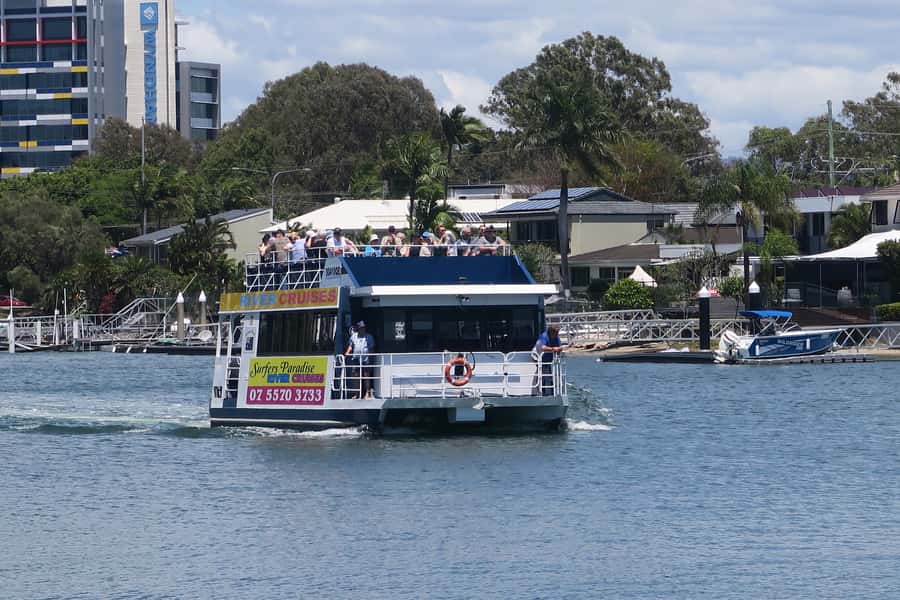 Surfers Paradise: Sightseeing Morning River and Canal Cruise - The first 45 minutes through Surfers Paradise canals