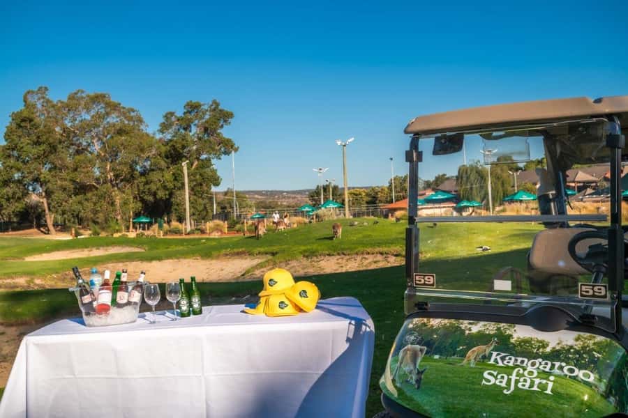 Swan Valley: Golf Cart Kangaroo Safari w/ Mini Golf & Drink - Why the golf-course setting works