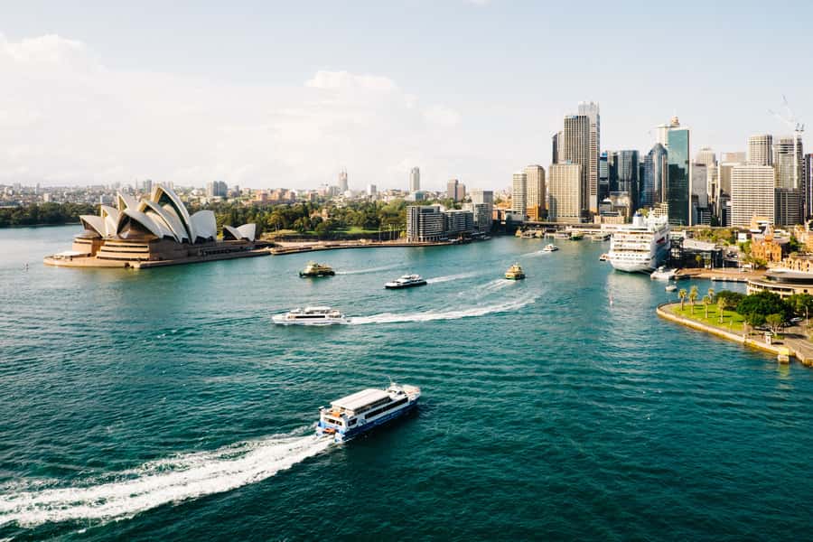 Sydney: 3-Course All Inclusive Dinner Harbour Cruise - Leaving King Street Wharf as the light softens