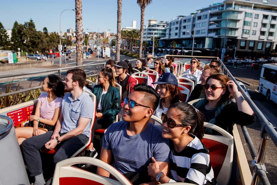 Sydney: Big Bus Hop-On Hop-Off Tour with Optional Cruise - What the buses are like in real use