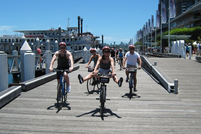 Sydney Bike Tours - Crossing the Sydney Harbour Bridge
