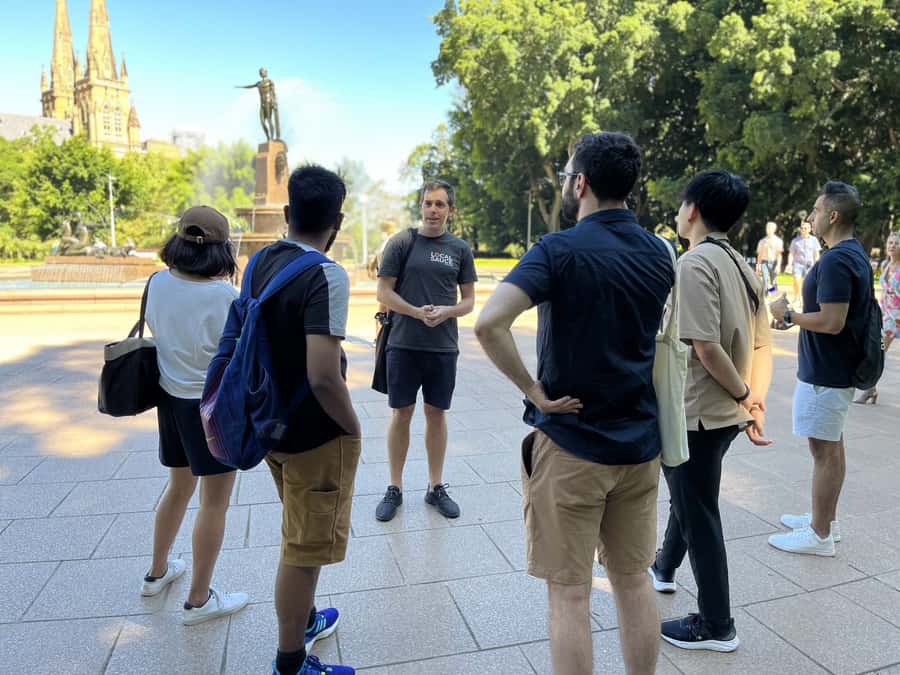 Sydney: City & The Rocks 3.5-Hour Walking Tour with a Drink - Museum of Sydney and the city’s early foundations