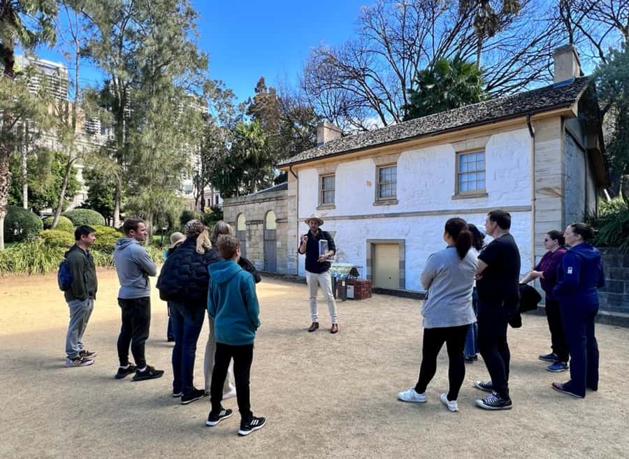 Sydney Convicts, History & The Rocks 2.5-Hour Walking Tour - Macquarie Place and the governor’s ambitious Sydney