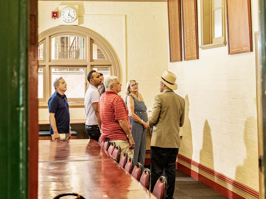 Sydney Cricket Ground (SCG) and Museum Walking Tour - Dressing rooms, the Long Room, and the Members Reserve