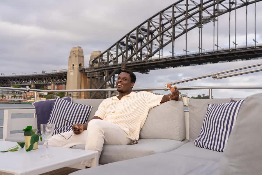 Sydney: Golden Glow Sunset Harbour Cruise with 1 Drink - Weather can change the whole mood