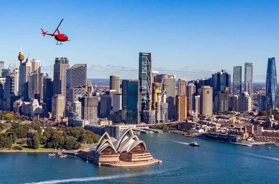 Sydney Harbour: 20 Minute Private Helicopter Flight for 2 - Starting at Sydney Airport
