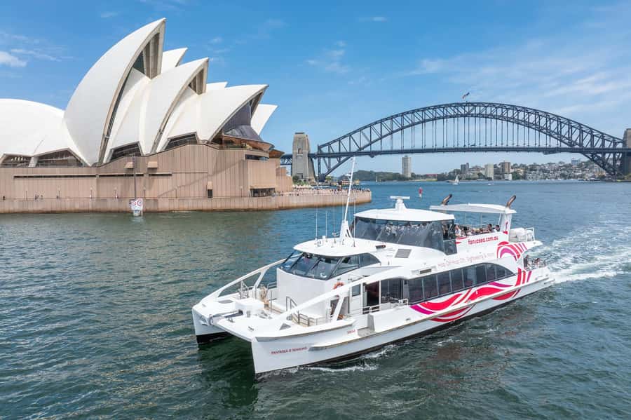 Sydney Harbour Sightseeing Cruise from Circular Quay - Leaving Circular Quay Beside The Rocks