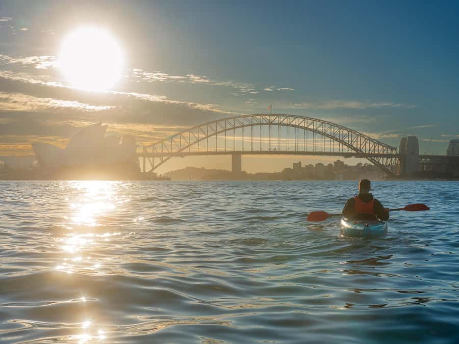 Sydney: Harbour Sunrise Kayak Tour - Safety briefing and getting comfortable in the kayak