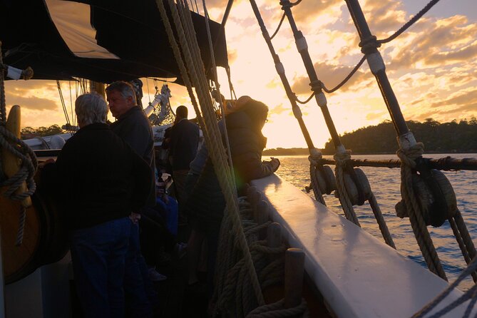Sydney Harbour Tall Ship Twilight Dinner Cruise - A historic vessel with real sailing character