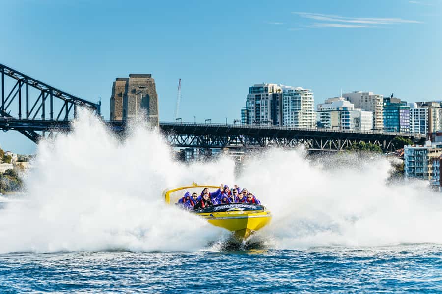 Sydney Harbour: Thunder Thrill Jet Boat Ride - Circular Quay is the starting point