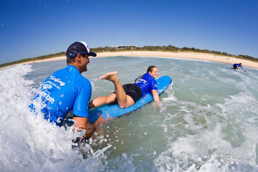 Sydney: Maroubra Surf Lesson - Soft boards and warm wetsuits make a difference