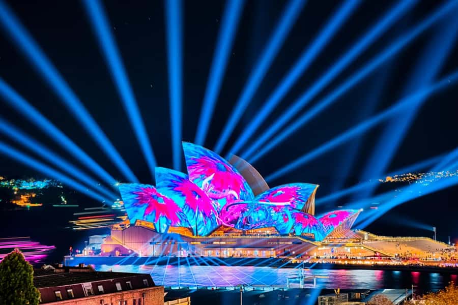Sydney: Premium Catamaran Vivid Cruise with Welcome Drink - Why seeing Vivid from Whitehaven makes sense