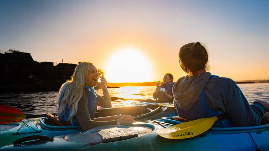 Sydney Sunrise Kayak Tour on Sydney Harbour - Paddling beneath the Sydney Harbour Bridge
