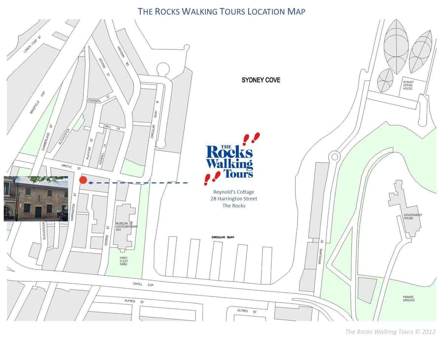 Sydney: The Rocks 90-Minute History Walking Tour - Starting at Reynolds Cottage on Harrington Street