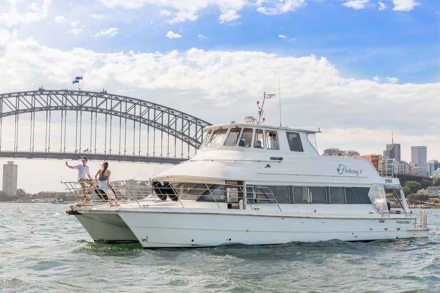 Sydney: Vivid Harbour Cruise with Canapes - Why seeing Vivid from the harbour makes sense