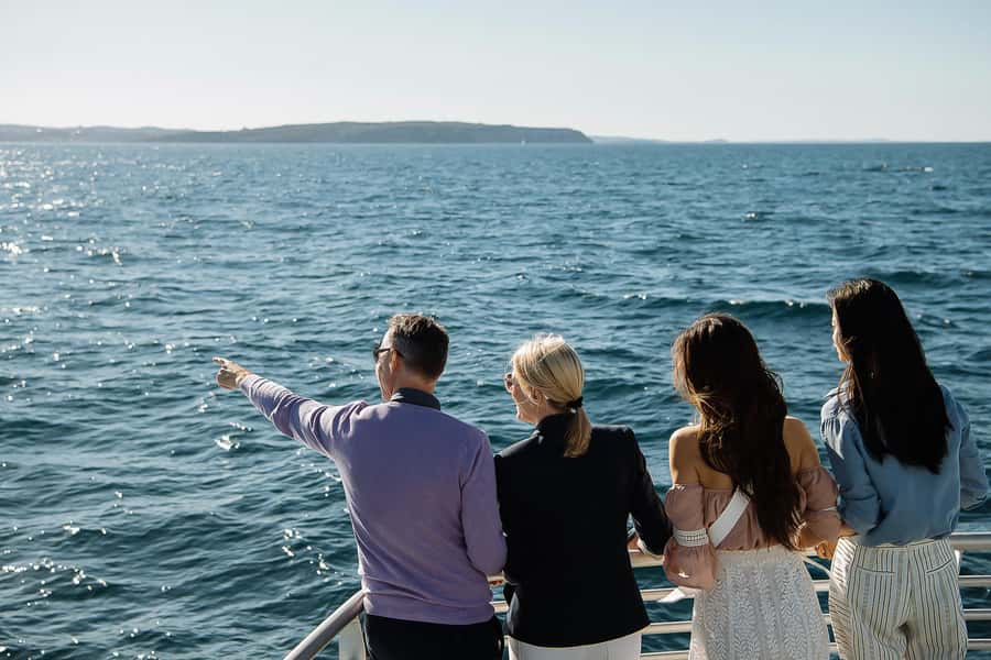 Sydney: Whale Watching & Wildlife Cruise - Crossing the harbour entrance into open water