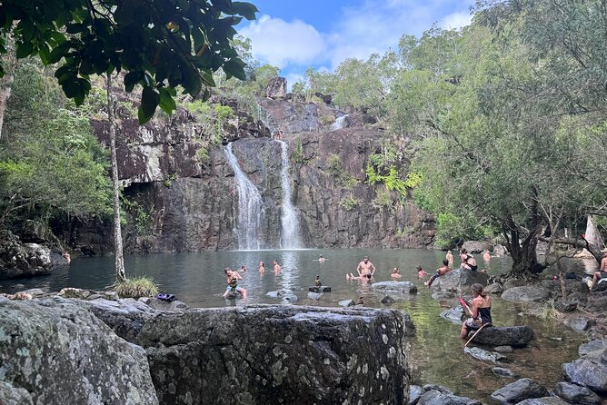 The Airlie Sightseeing Bus – (Cruise-Ship Friendly) - Cedar Creek Falls: beautiful setting, uncertain waterfall