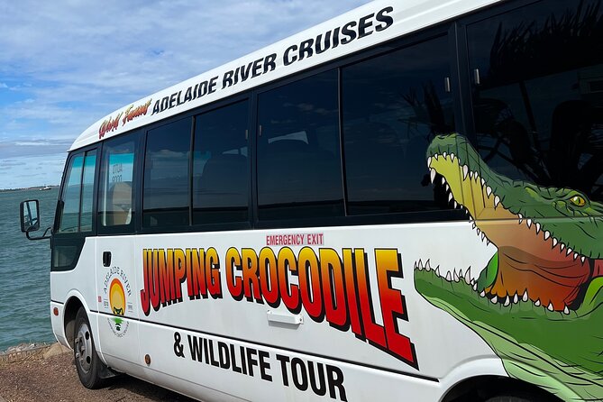 The Croc Bus to the Famous Jumping Crocodile Cruise - The Croc Bus ride from Darwin