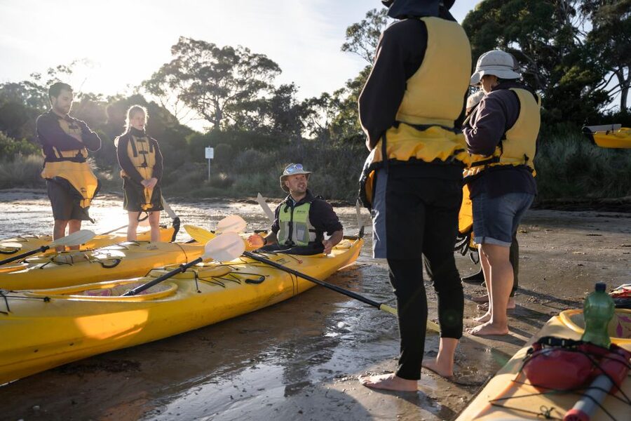 The Freycinet Paddle Kayak Tour - Wind, waves, and the return to shore
