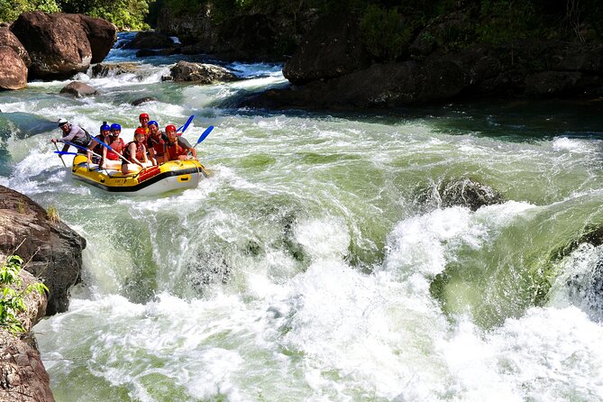 Tully River Full-Day White Water Rafting - Safety briefing, helmets, and first paddle strokes