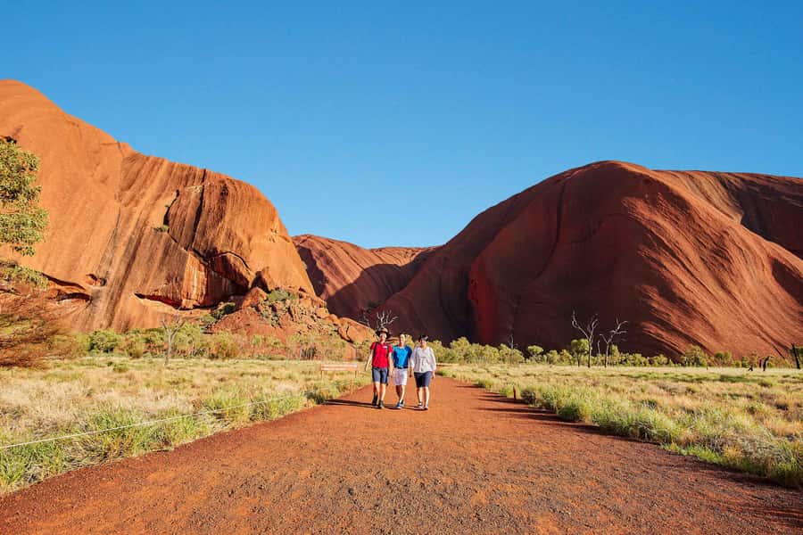 Uluru: Sacred Sites & Sunset Tour with Wine & Cheeseboard - Around Uluru By Air-Conditioned Coach