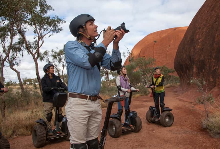 Uluru: Uluru Base Segway Tour - Learning the Segway before the ride