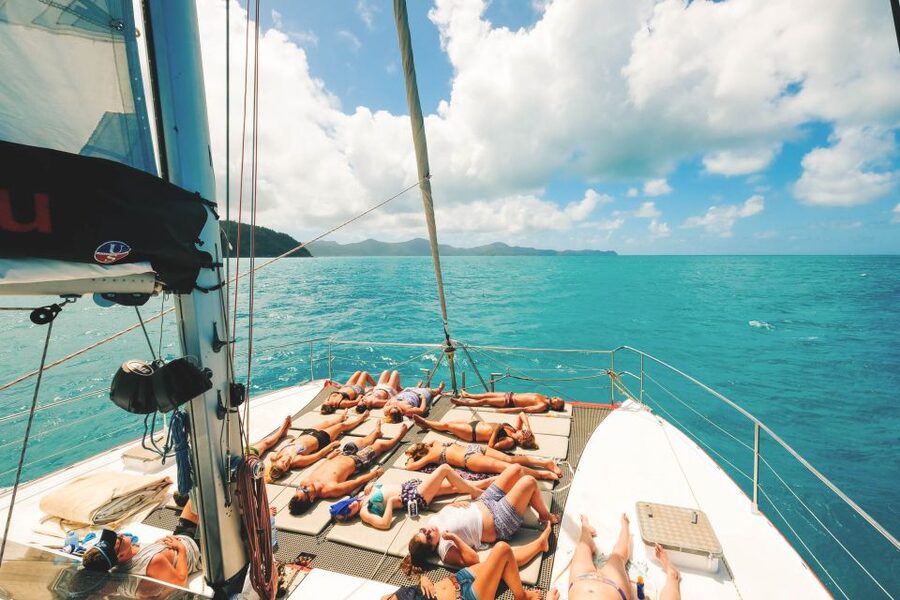 Whitsundays Sailing & Snorkelling Day Tour – All Inclusive - The two-hour return and sunset near Airlie Beach