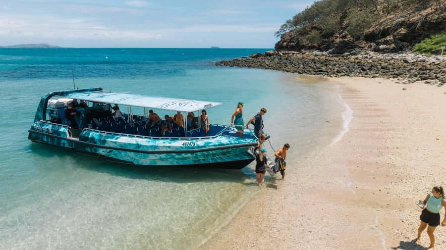 Yeppoon: Great Keppel Island Fast Boat Snorkel & Lunch Tour - Snorkeling among fish and coral